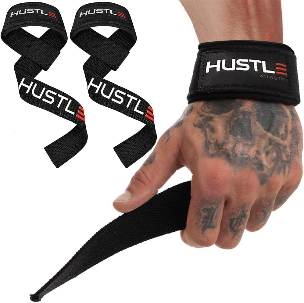 thumbnail image 2 of ProsourceFit Pair Of Weight Lifting Straps For Men And Women, Adjustable Cotton Straps For Improved Grip, Beige 2 of 14