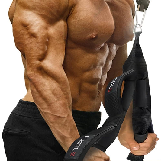 2-in-1 Tricep Rope Cable Attachment